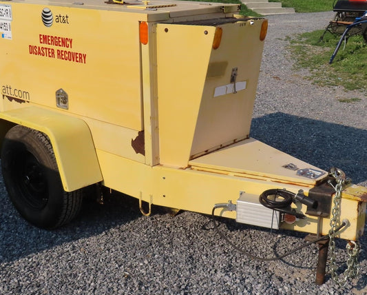 1993 CK-Power Kohler 10kW Towable Single Phase Diesel Generator 1536 Hrs - GTCH1048