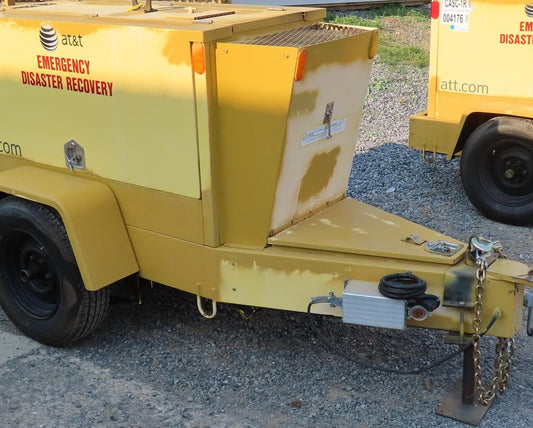 1993 CK-Power Kohler 10kW Towable Single Phase Diesel Generator 2177 Hrs - GTCH1049