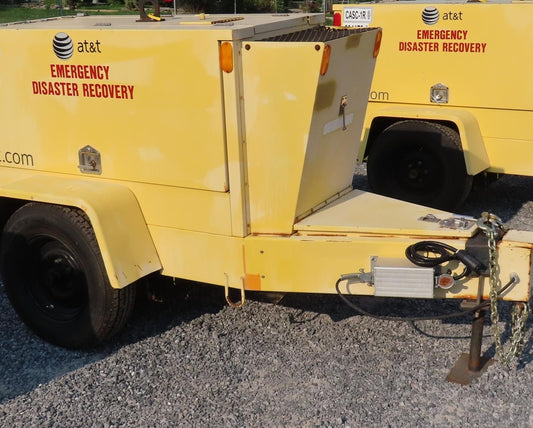 1993 CK-Power Kohler 10kW Towable Single Phase Diesel Generator 2802 Hrs - GTCH1051