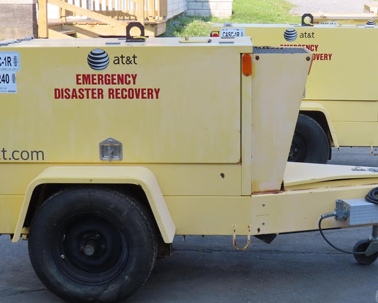 1993 CK-Power Kohler 10kW Towable Single Phase Diesel Generator 1648 Hrs - GTCH1053