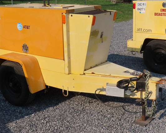 1993 CK-Power Kohler 10kW Towable Single Phase Diesel Generator 1716 Hrs - GTCH1054