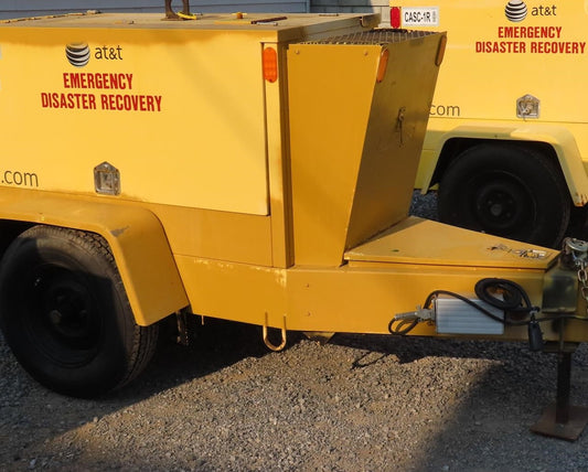 1993 CK-Power Kohler 10kW Towable Single Phase Diesel Generator 2469 Hrs - GTCH1055
