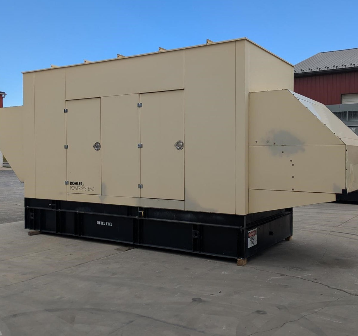 2007 Kohler 400REOZVC 360kW Diesel Generator Volvo Engine 210 Hrs - GTCH1065