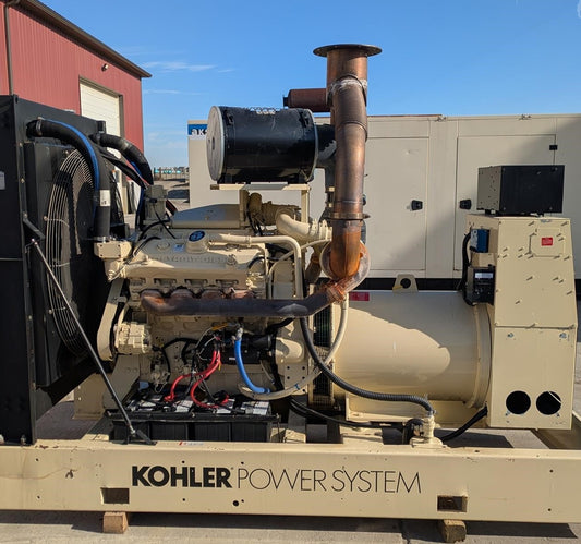 1996 Kohler 400ROZD71 375kW Diesel Generator Detroit 12V92 1471 Hrs - GTCH1066
