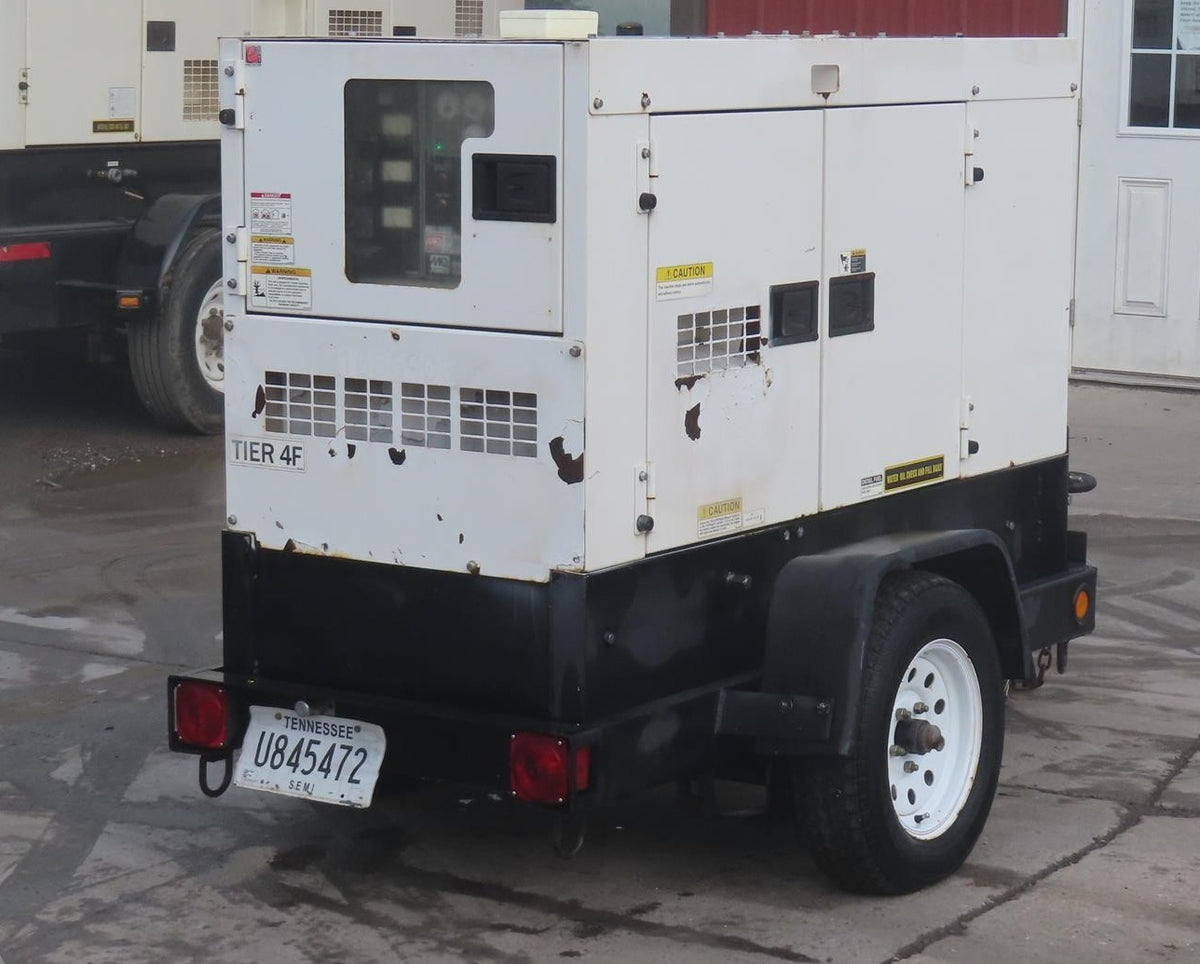2017 MultiQuip DCA-25SSIU4F 20kW Mobile Diesel Generator 9727 Hrs - GTCH1072