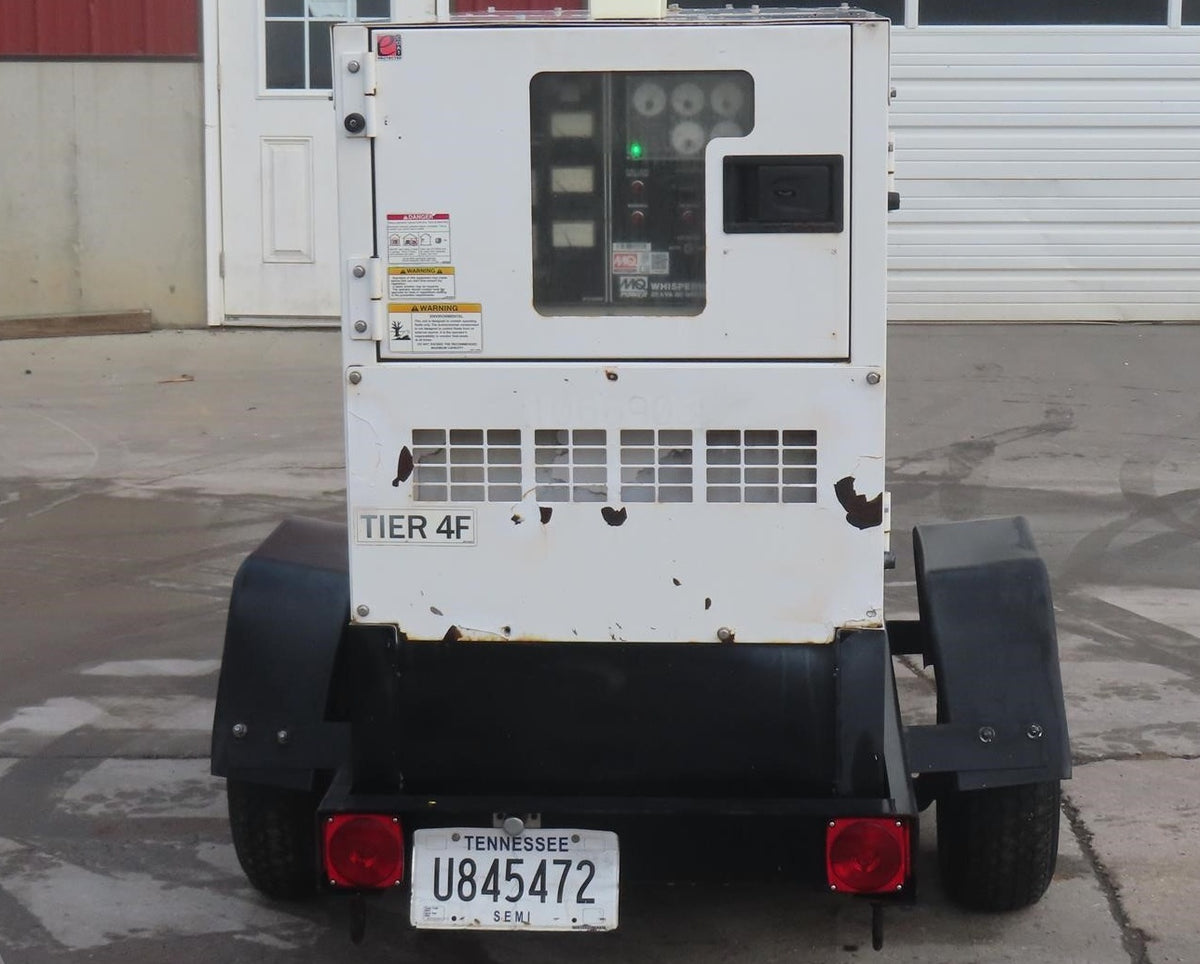 2017 MultiQuip DCA-25SSIU4F 20kW Mobile Diesel Generator 9727 Hrs - GTCH1072