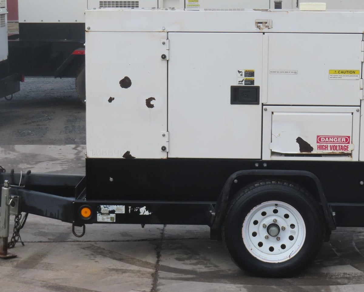 2017 MultiQuip DCA-25SSIU4F 20kW Mobile Diesel Generator 9727 Hrs - GTCH1072