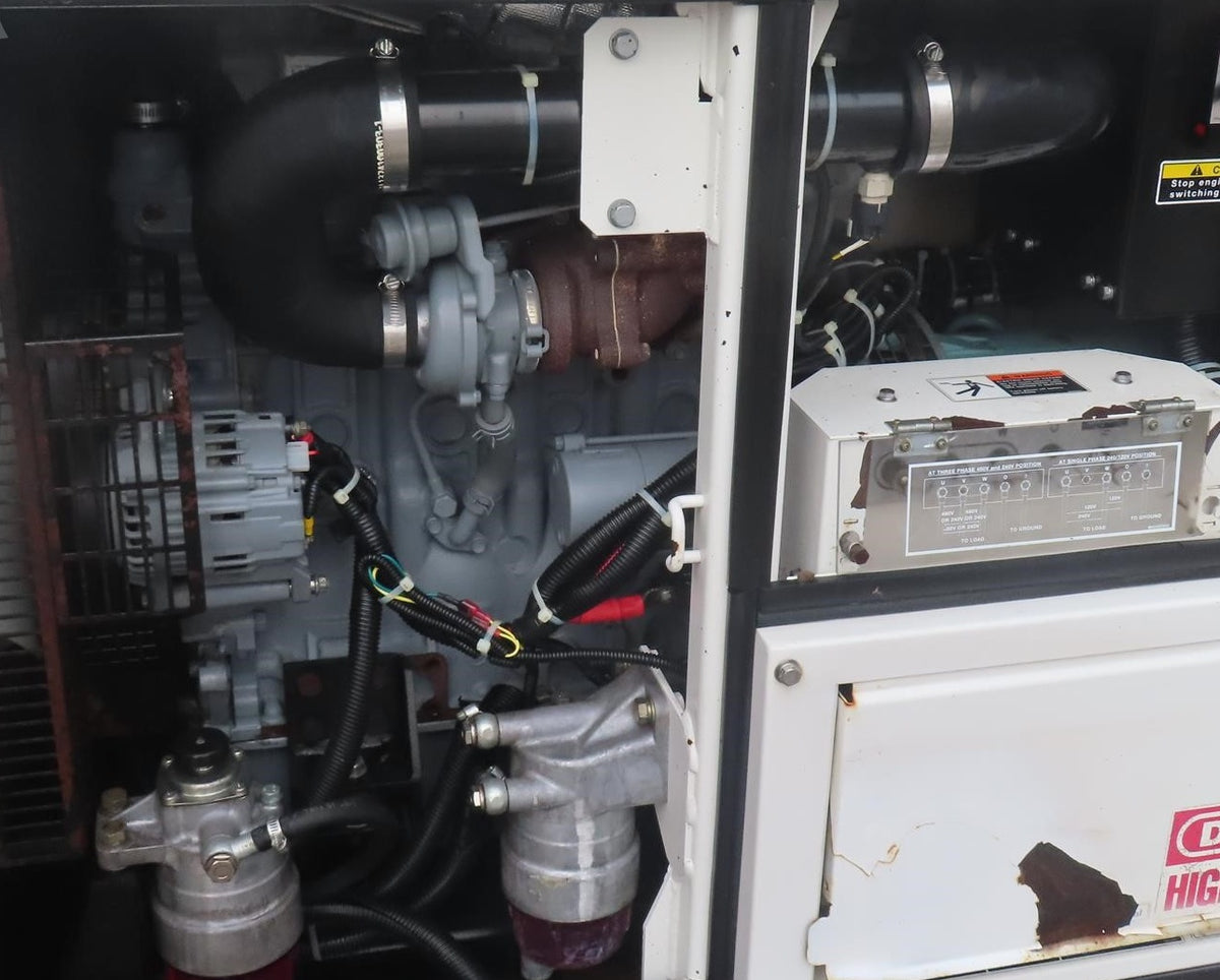 2017 MultiQuip DCA-25SSIU4F 20kW Mobile Diesel Generator 9727 Hrs - GTCH1072