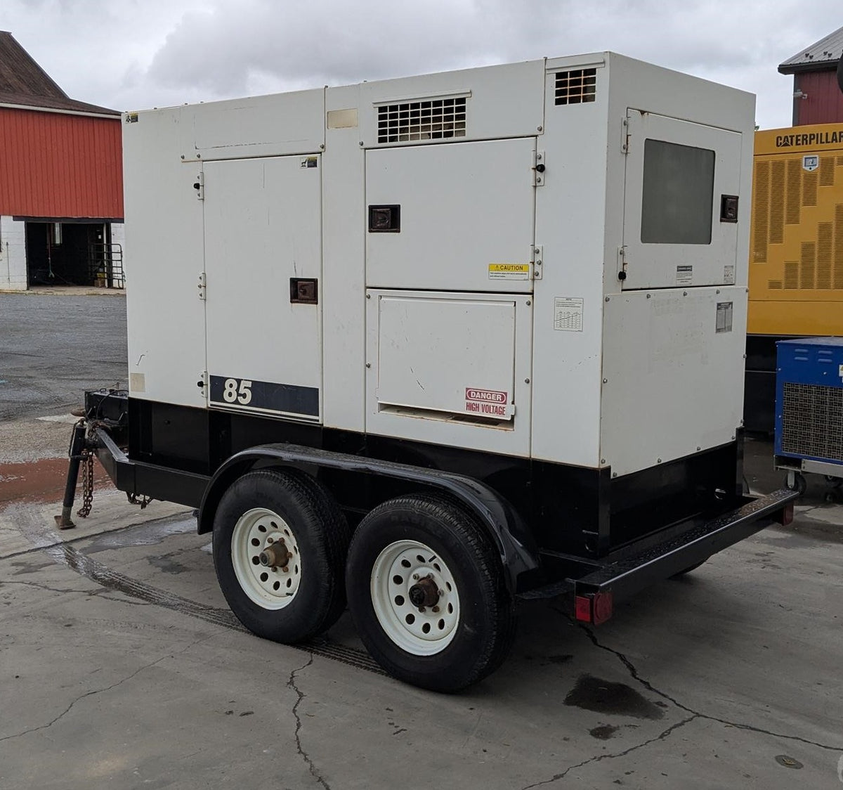 2007 MultiQuip Whisperwatt DCA-85USJ 66kW Mobile Diesel Gen 27045 Hrs - GTCH1077