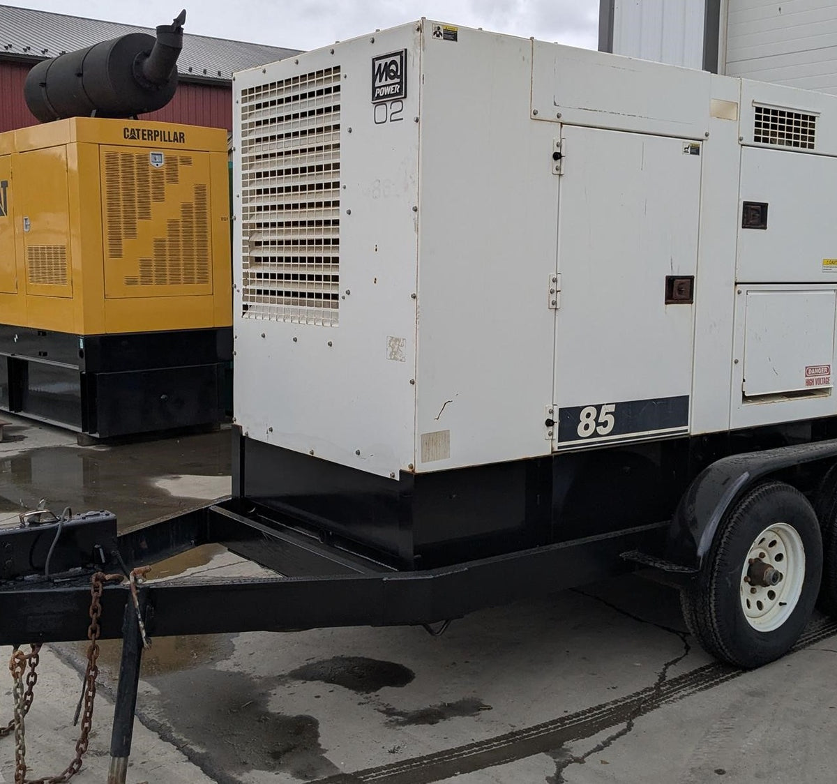2007 MultiQuip Whisperwatt DCA-85USJ 66kW Mobile Diesel Gen 27045 Hrs - GTCH1077