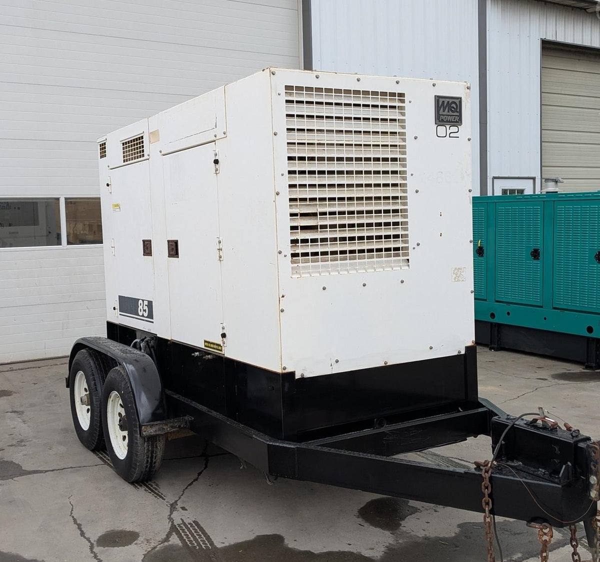 2007 MultiQuip Whisperwatt DCA-85USJ 66kW Mobile Diesel Gen 27045 Hrs - GTCH1077