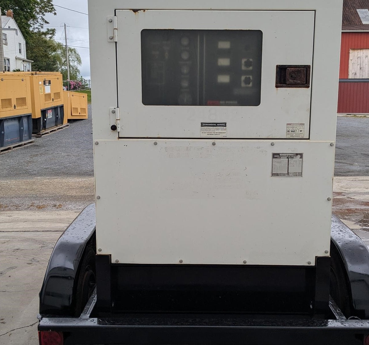 2007 MultiQuip Whisperwatt DCA-85USJ 66kW Mobile Diesel Gen 27045 Hrs - GTCH1077