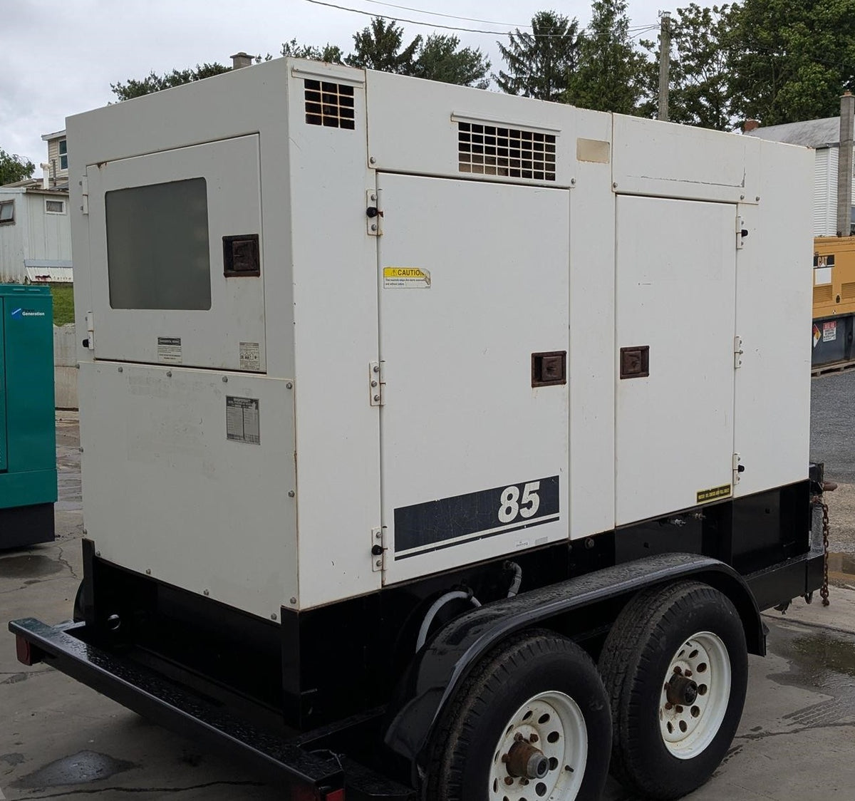 2007 MultiQuip Whisperwatt DCA-85USJ 66kW Mobile Diesel Gen 27045 Hrs - GTCH1077
