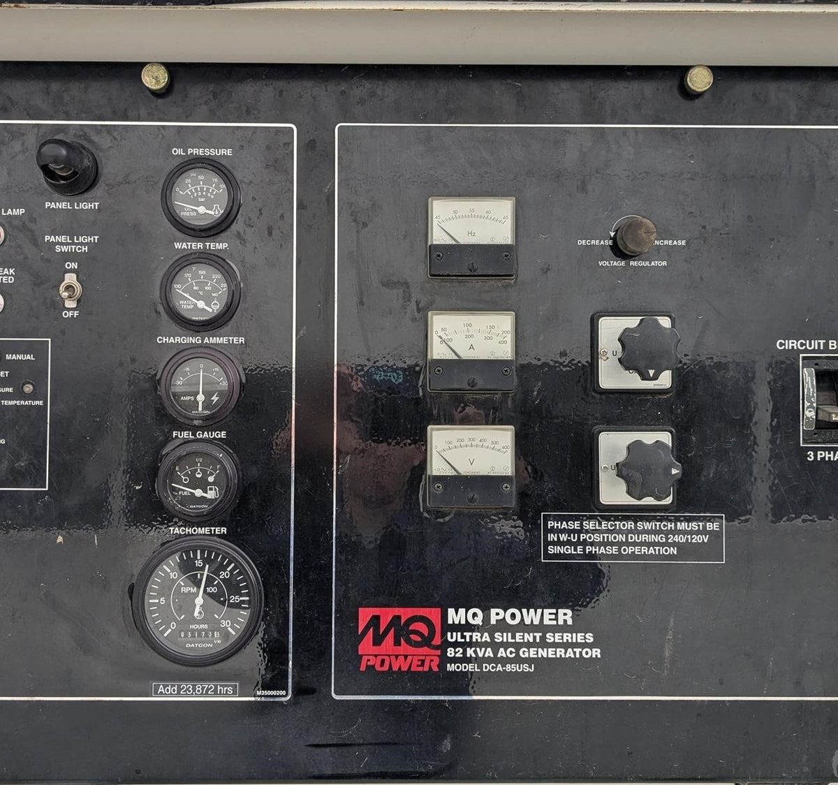 2007 MultiQuip Whisperwatt DCA-85USJ 66kW Mobile Diesel Gen 27045 Hrs - GTCH1077