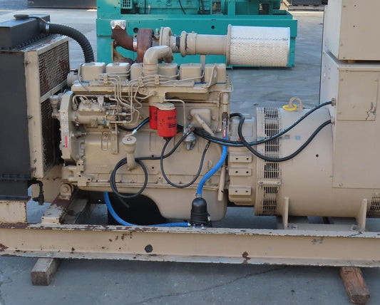1987 O'Brien OB80K 80kW Prime Diesel Generator Cummins 6BT 1103 Hrs - GTCH1081
