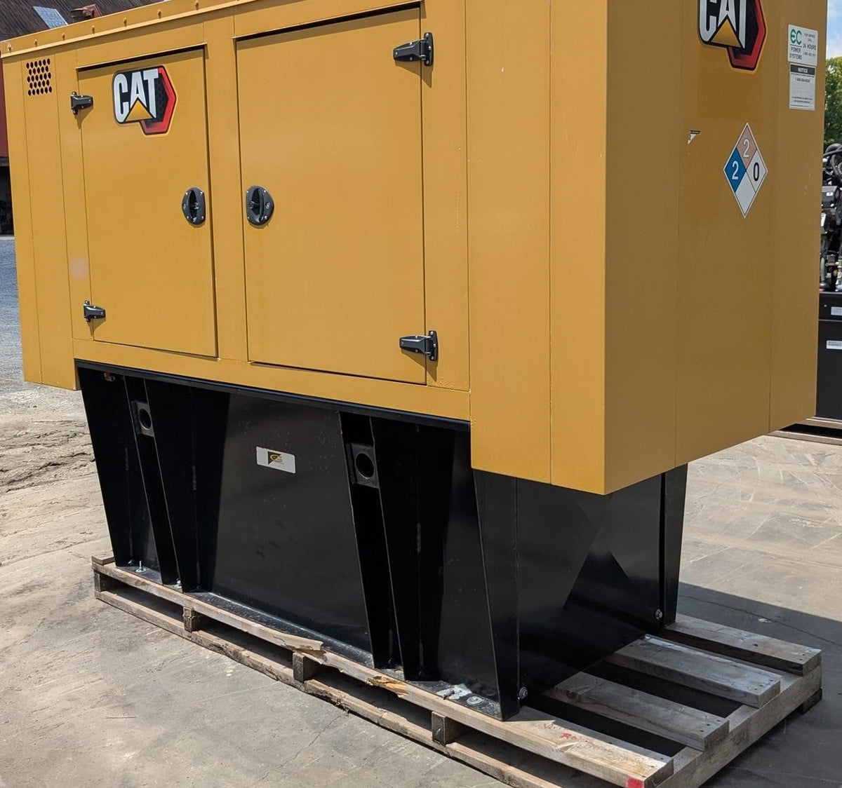 2002 Olympian D60P3S 60kW Single Phase Diesel Generator Enclosed 757 Hrs - GTCH1082