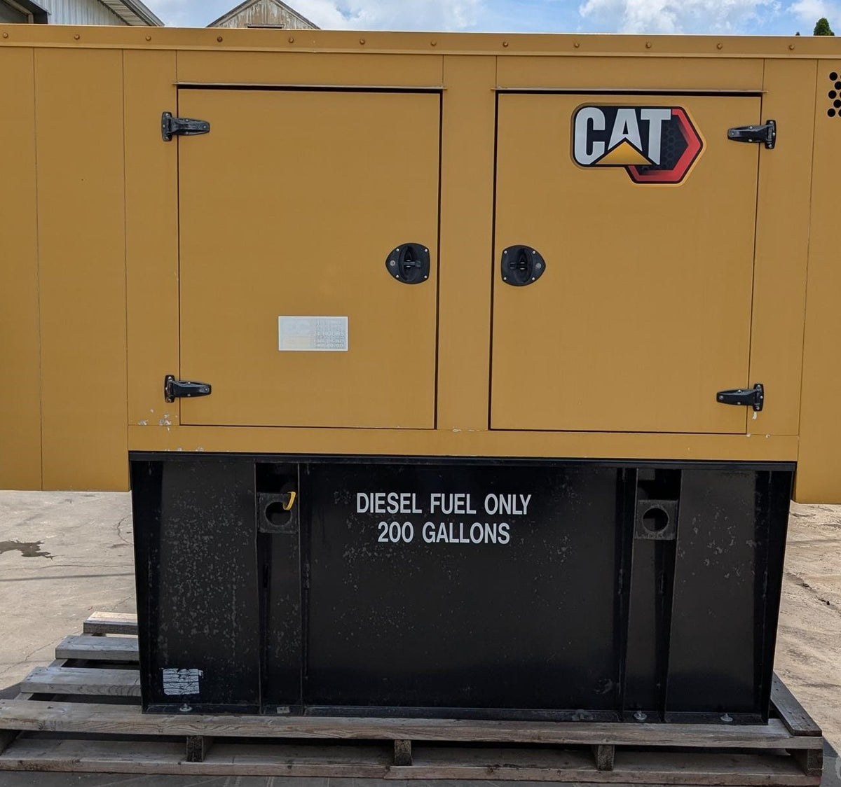 2002 Olympian D60P3S 60kW Single Phase Diesel Generator Enclosed 757 Hrs - GTCH1082