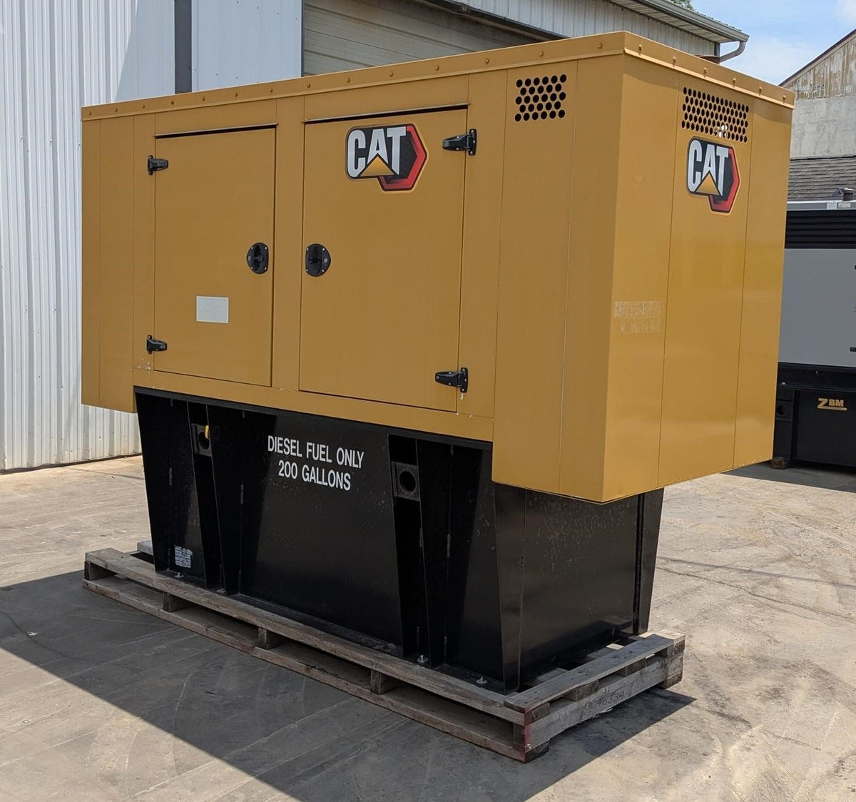 2002 Olympian D60P3S 60kW Single Phase Diesel Generator Enclosed 757 Hrs - GTCH1082