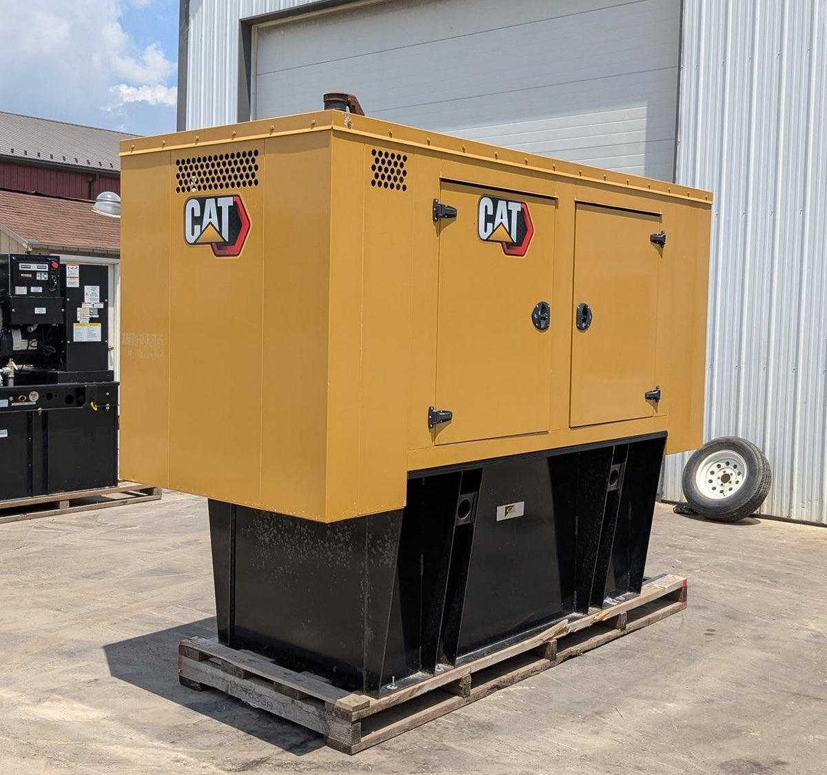 2002 Olympian D60P3S 60kW Single Phase Diesel Generator Enclosed 757 Hrs - GTCH1082