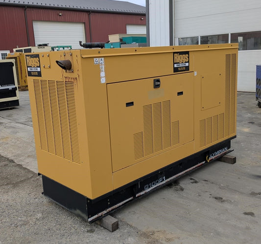 1999 Olympian G100F1 100kW LP Natural Gas Generator Enclosed 442 Hrs - GTCH1083
