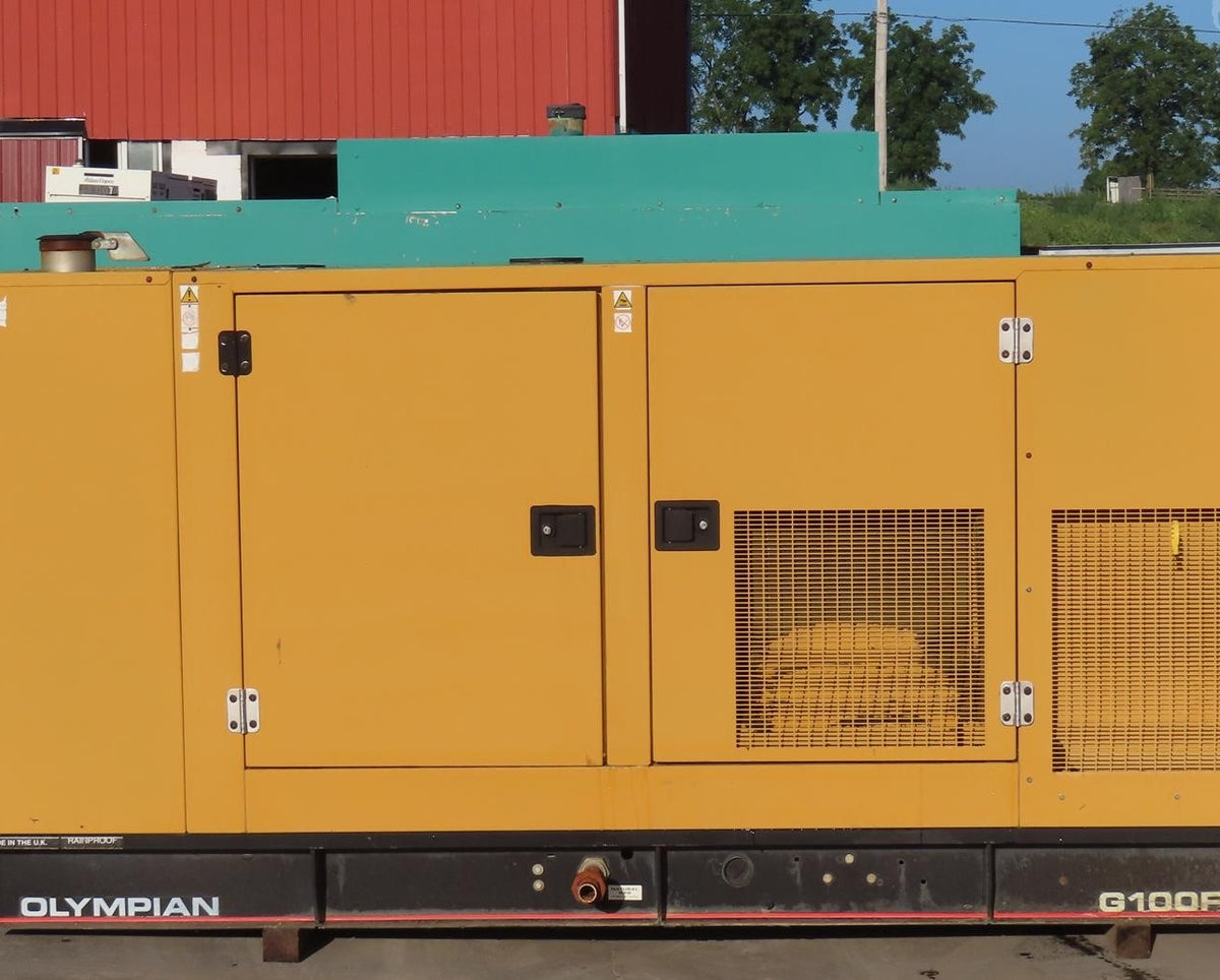 2004 Olympian G100F3 100kW Natural Gas Propane Generator Enclosed 871 Hrs - GTCH1085