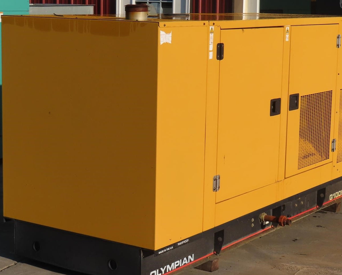 2004 Olympian G100F3 100kW Natural Gas Propane Generator Enclosed 871 Hrs - GTCH1085