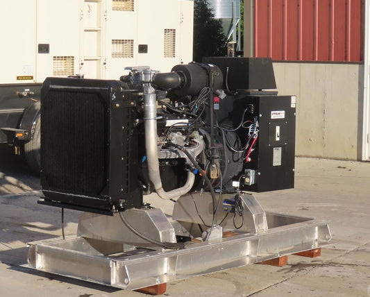 2011 Stateline SG-60 60kW Natural Gas LP Generator Open Skid 4.5 Hrs - GTCH1089