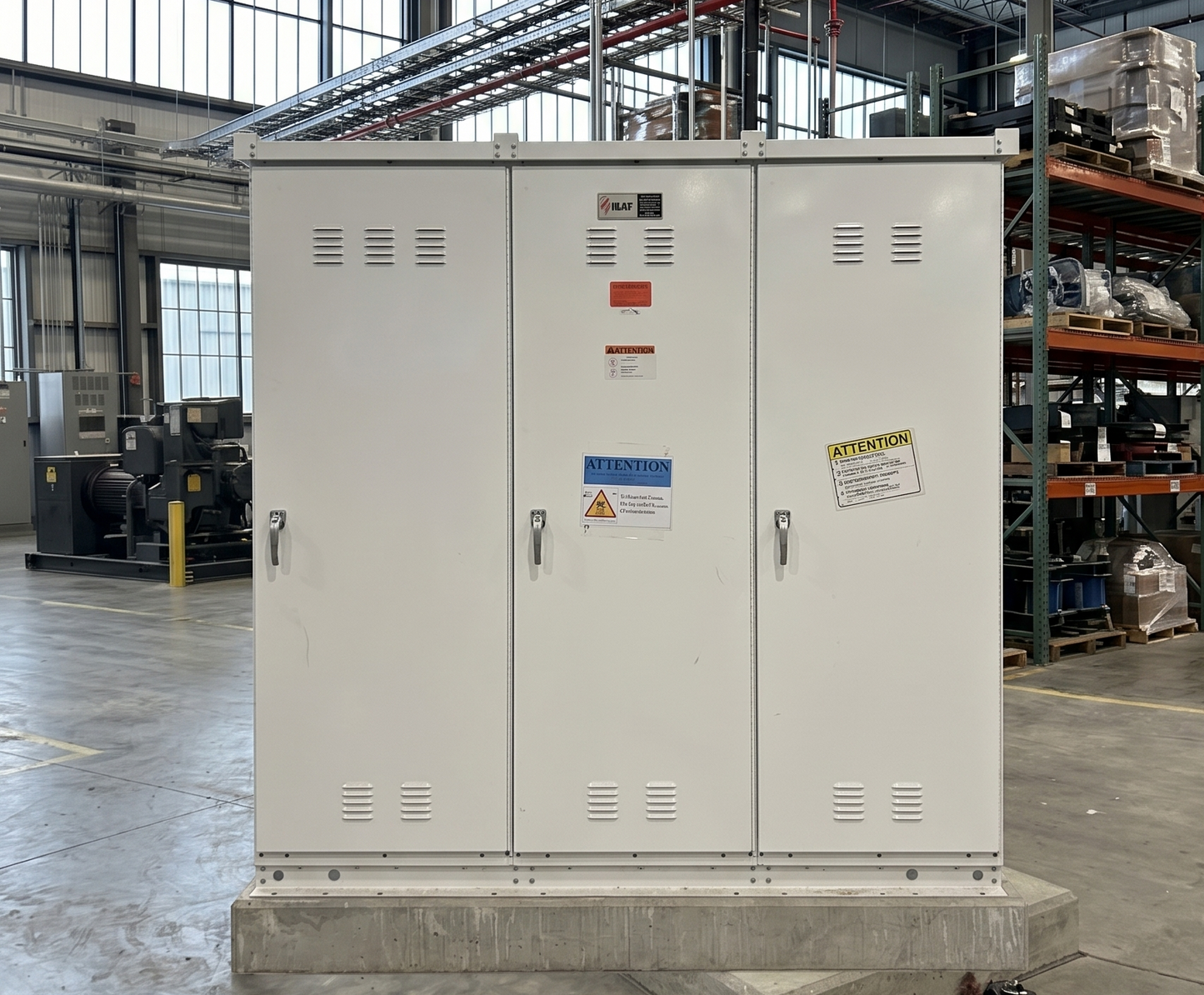 IEM 4000 Amp Main Switchboard 3-Section NEMA 3R Outdoor 416Y/240V 3PH 4W 2x ABB 2000A E2