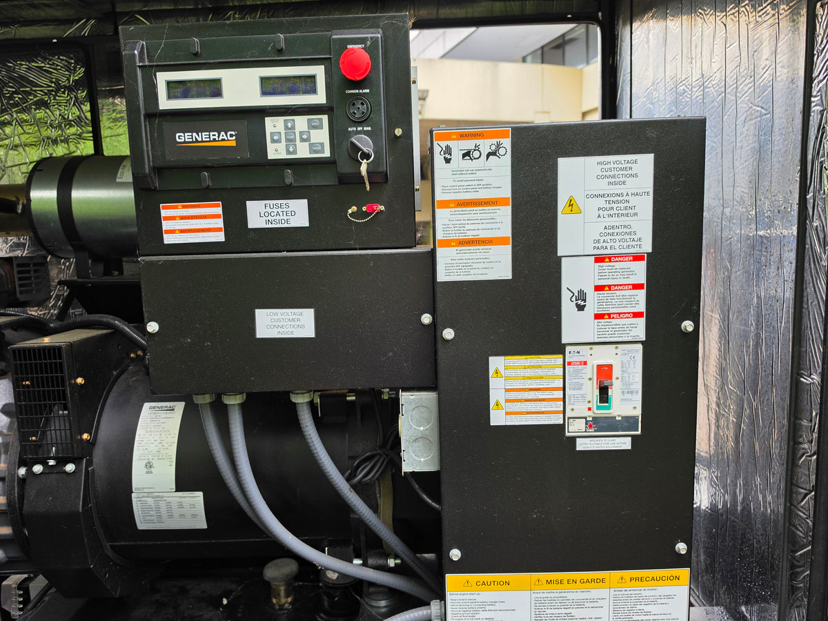 2018 Generac SD100 100 kW Diesel Generator FPT 6.7L 277/480V 3 Phase SD0100