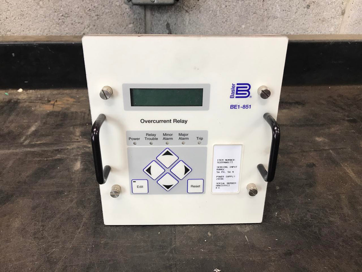 Basler Overcurrent Relay DSLP1004