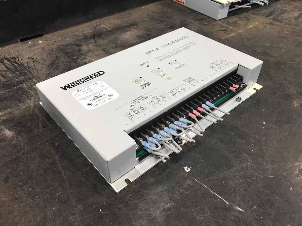 Woodward Synchronizer for Parallel/Loadsharing Capabilities