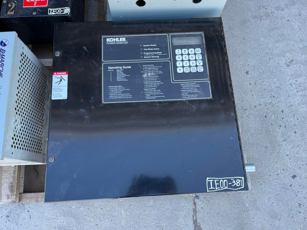 Kohler Power Monitor, Good Used, NEMA Type 1 Enclosure