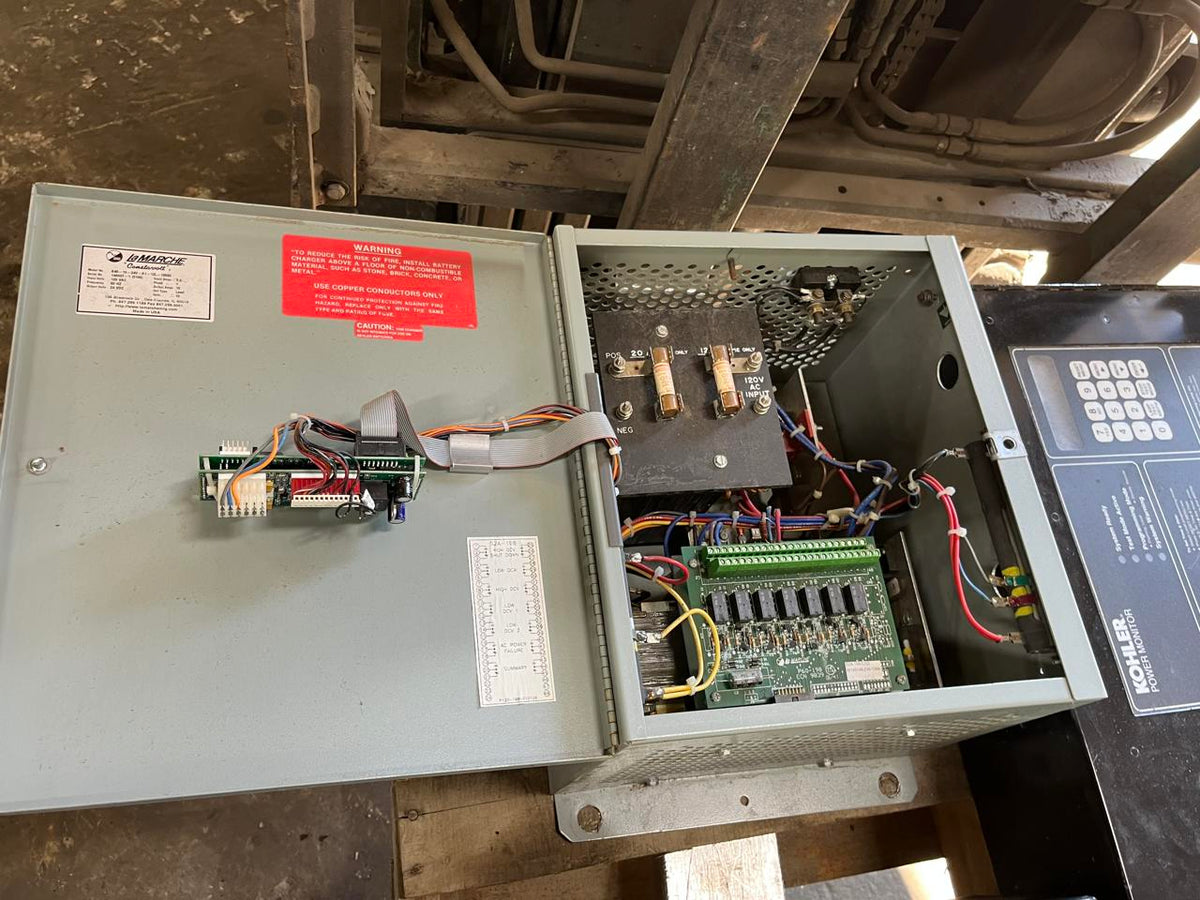 La Marche Model A46 Battery Charger for 2MW Cummins Gensets
