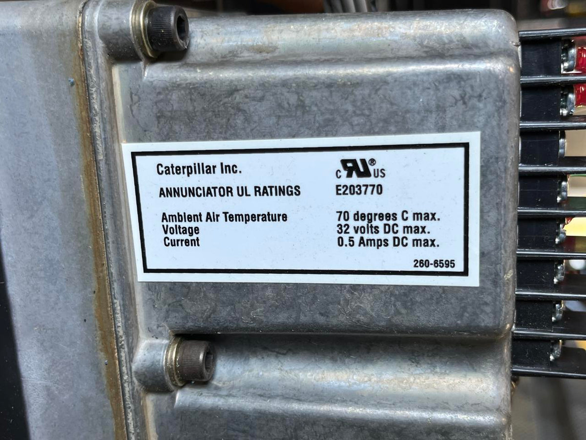 Used CAT Remote Annunciator for Generator Monitoring