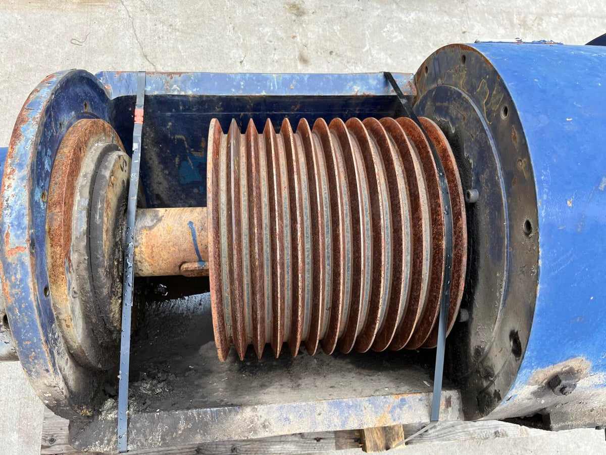 PTO Clutch for Industrial Engine up to 1000 HP w/ Outboard Bearing for Heavy Side Load Application w/ Air or Hydraulic Engage and Disengage