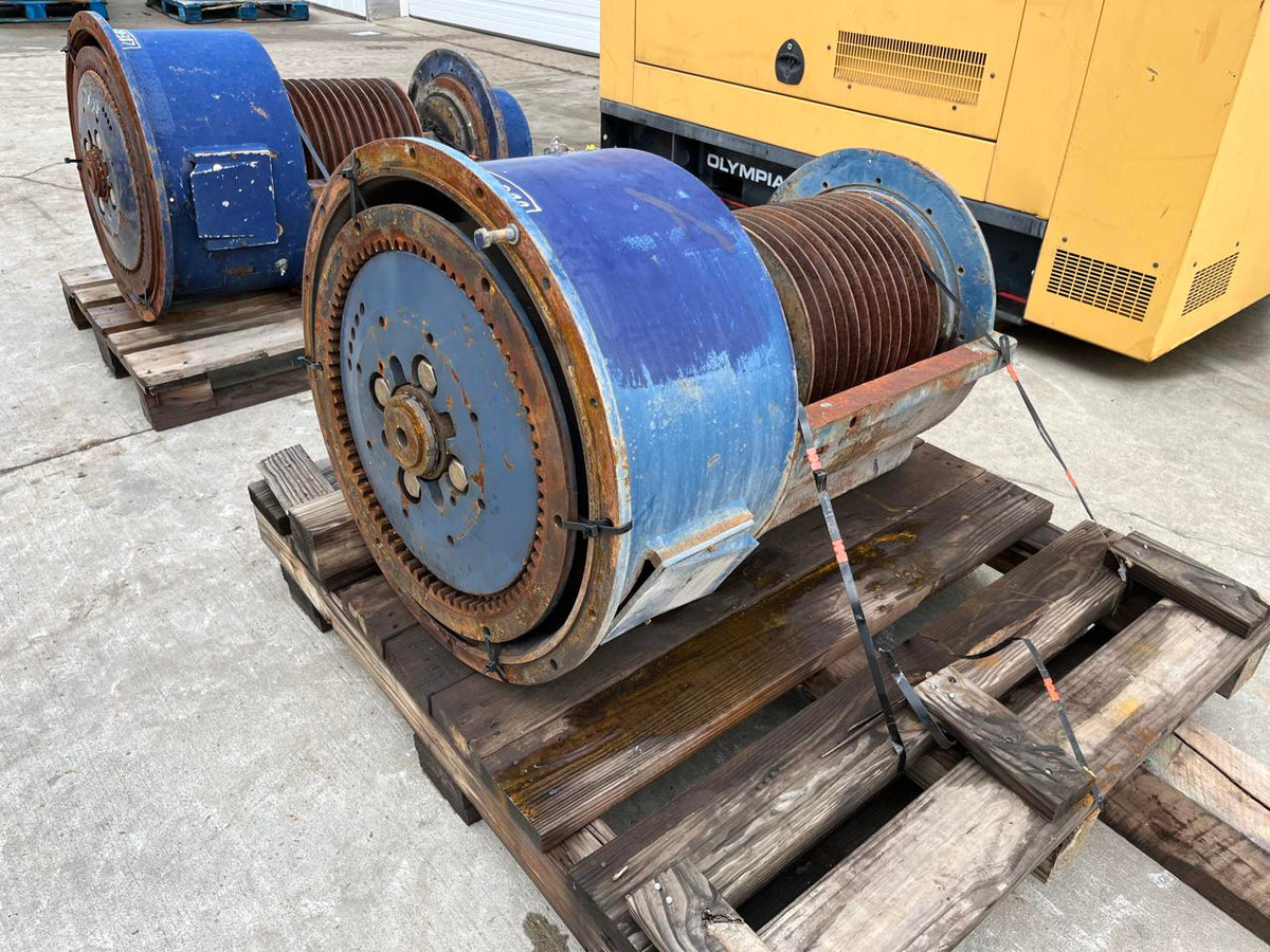 PTO Clutch for Industrial Engine up to 1000 HP w/ Outboard Bearing for Heavy Side Load Application w/ Air or Hydraulic Engage and Disengage DSLP1016