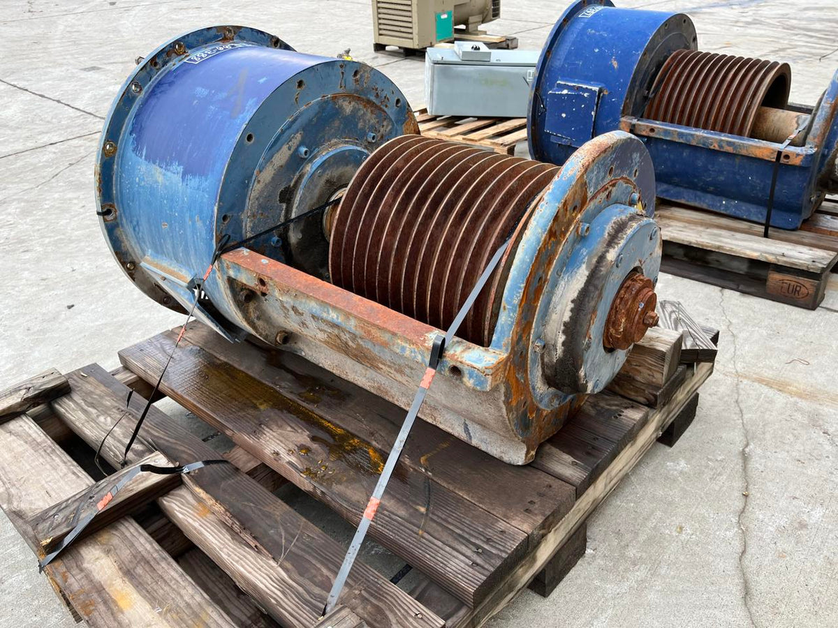 PTO Clutch for Industrial Engine up to 1000 HP w/ Outboard Bearing for Heavy Side Load Application w/ Air or Hydraulic Engage and Disengage DSLP1016