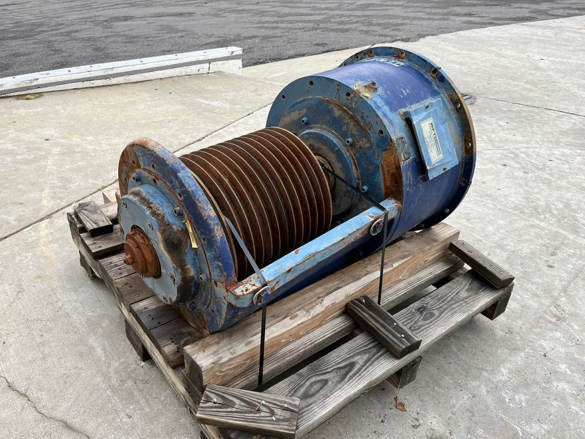 PTO Clutch for Industrial Engine up to 1000 HP w/ Outboard Bearing for Heavy Side Load Application w/ Air or Hydraulic Engage and Disengage DSLP1016