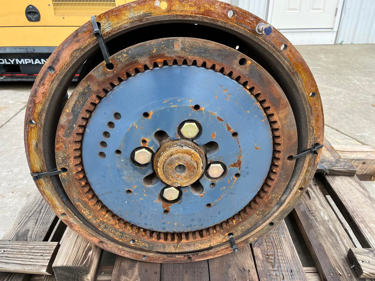 PTO Clutch for Industrial Engine up to 1000 HP w/ Outboard Bearing for Heavy Side Load Application w/ Air or Hydraulic Engage and Disengage DSLP1016