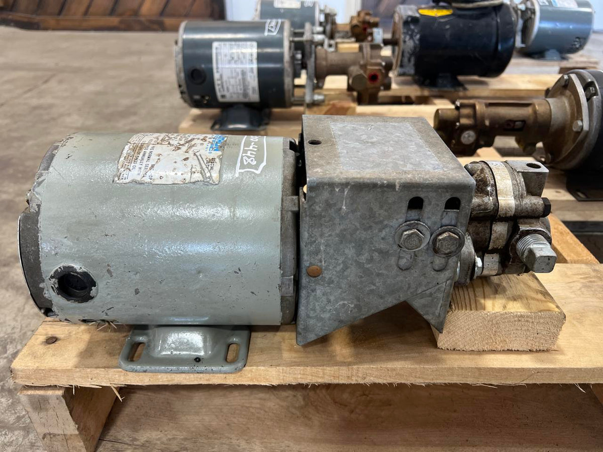 Fuel Transfer Pump with Electric, 1/3 HP AC Motor for Diesel or Oil