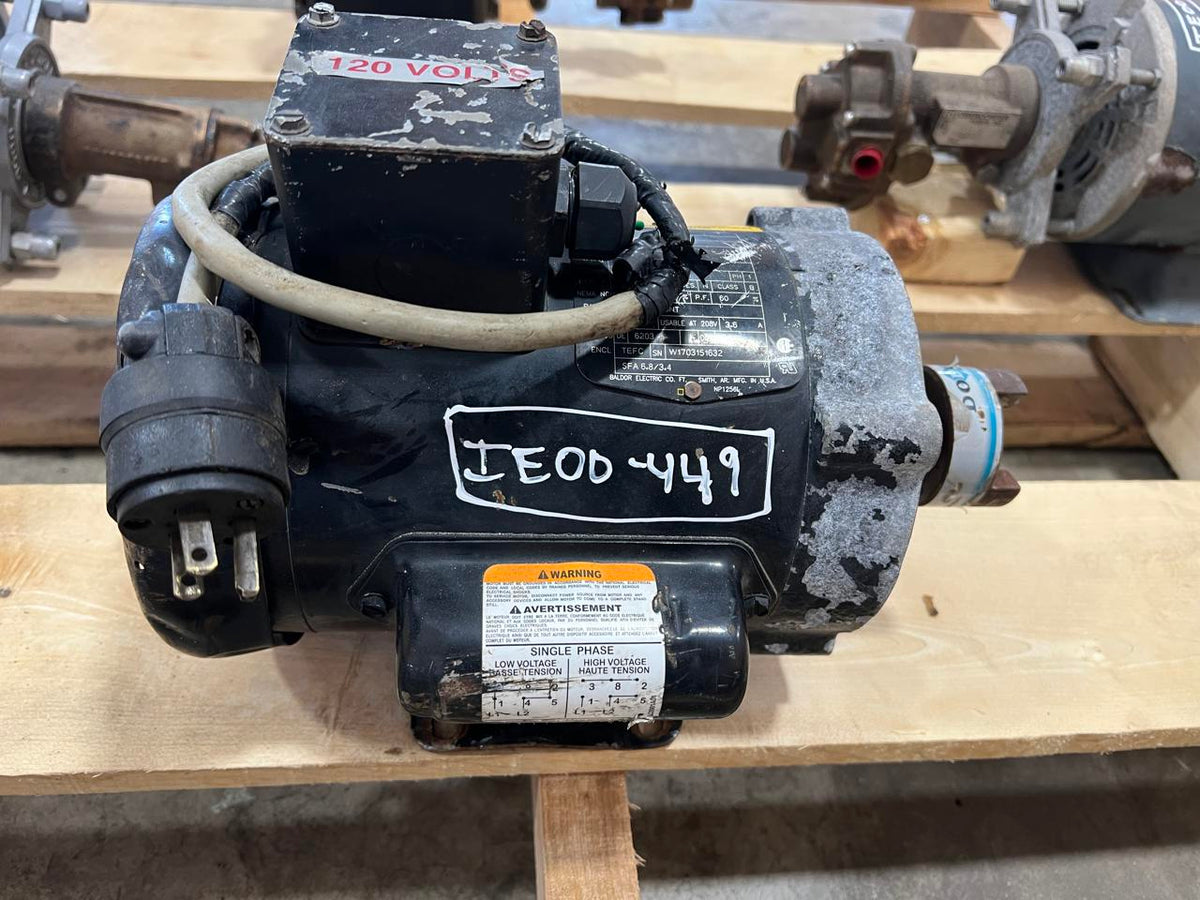 1/3 HP AC Electric Motor 60 Hz 120/230 Volts DSLP1023