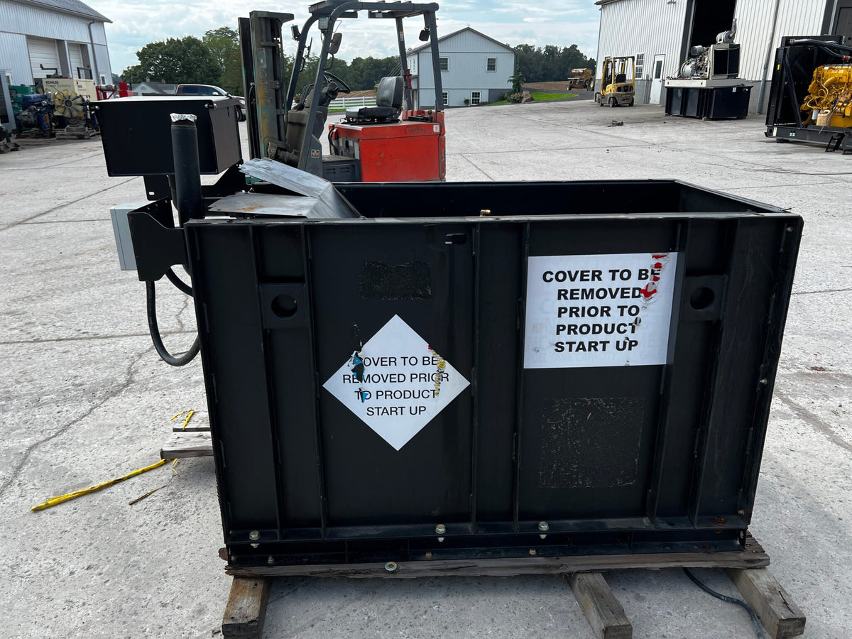 Unused Surplus Diesel Tank for Genset, Slight Damage