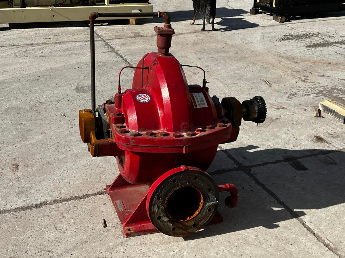 Water Pump 12 in Low Hour, Take Off of CAT 3406, 450 HP, Diesel Engine