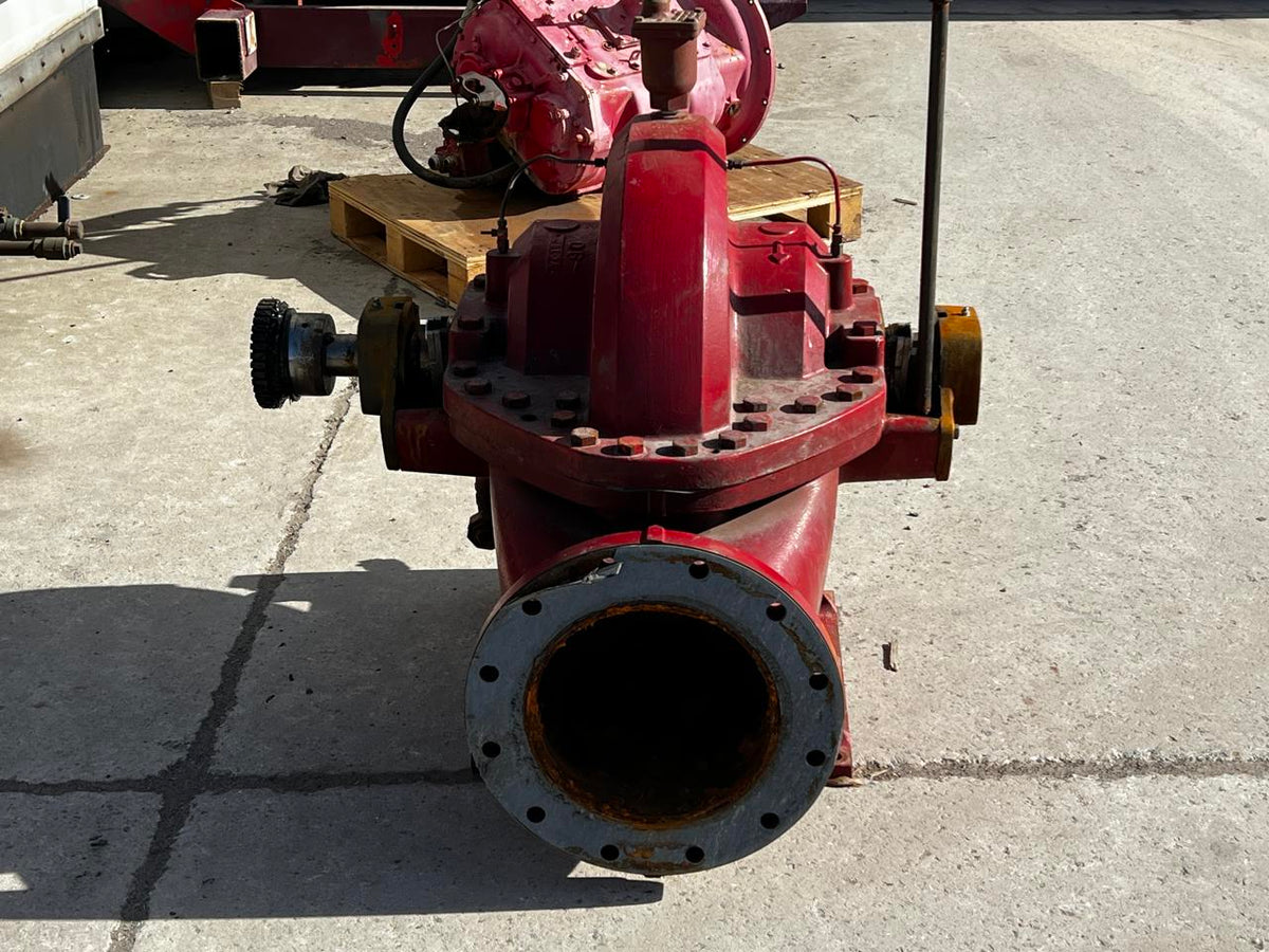 Water Pump 12 in Low Hour, Take Off of CAT 3406, 450 HP, Diesel Engine