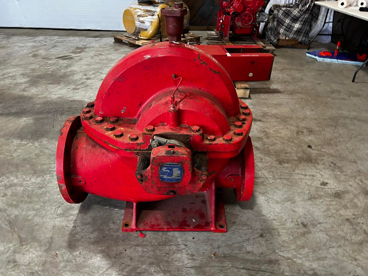 Fairbanks Morse/8BY10 Centrifugal Fire Pump, 3000 Gal, Per Minute at 130 PSI