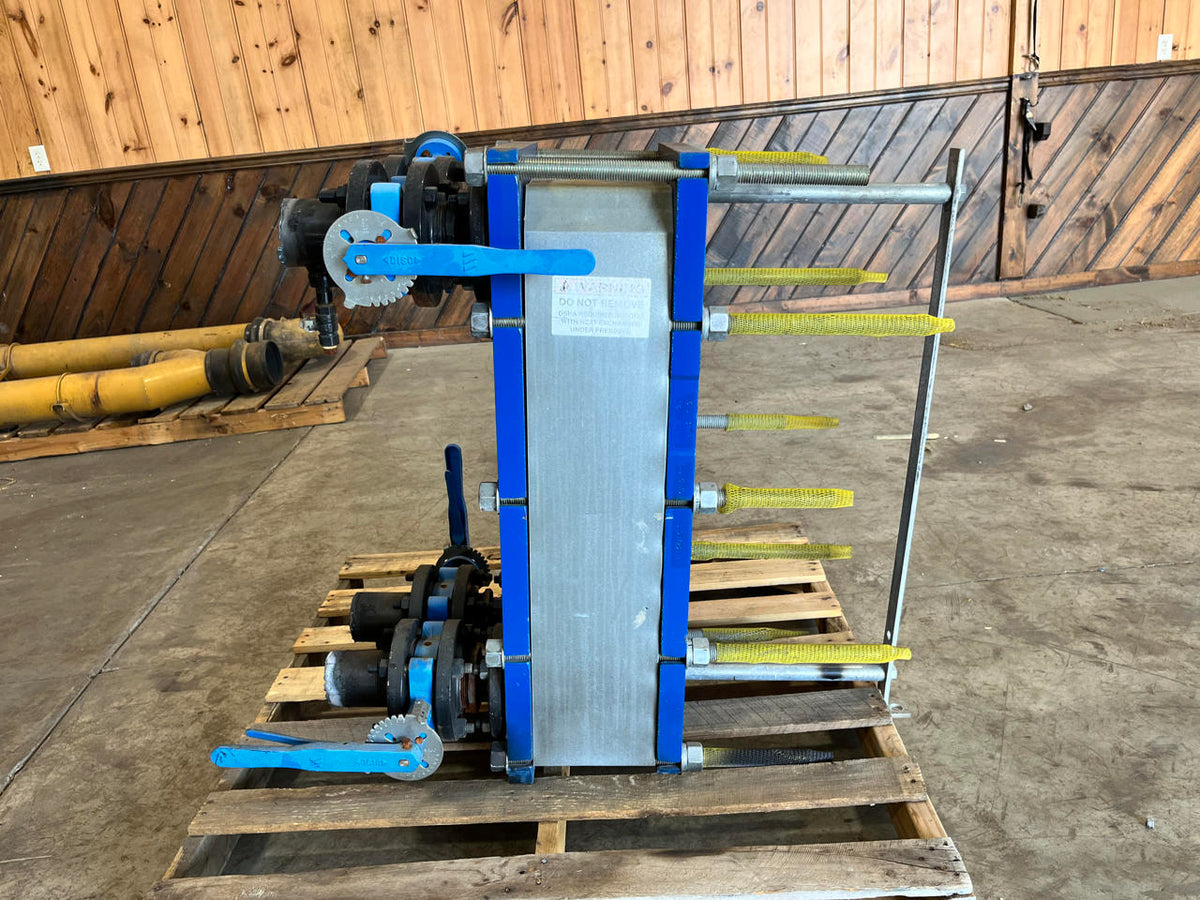 Plate Heat Exchanger For Heat Recovery Off Of Hot Water