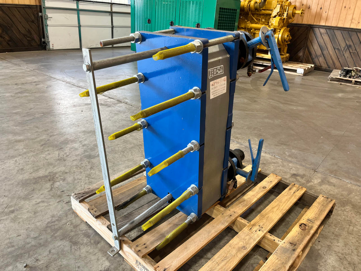 Plate Heat Exchanger For Heat Recovery Off Of Hot Water