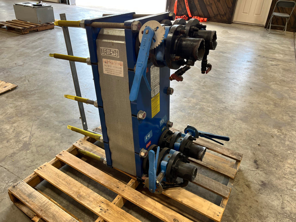Plate Heat Exchanger For Heat Recovery Off Of Hot Water