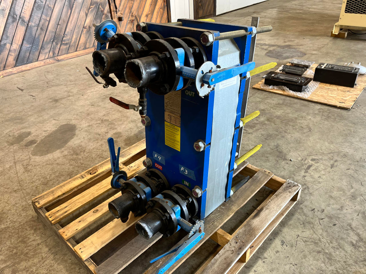 Plate Heat Exchanger For Heat Recovery Off Of Hot Water