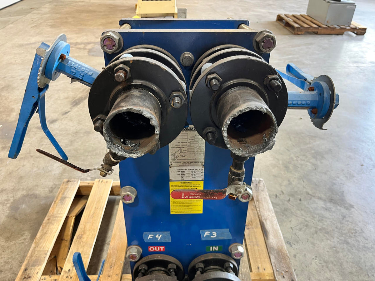 Plate Heat Exchanger For Heat Recovery Off Of Hot Water